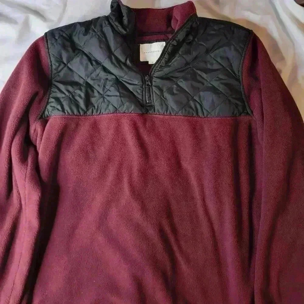 Mens Large Aeropastale Fleece Pullover Size Large - Picture 1 of 5